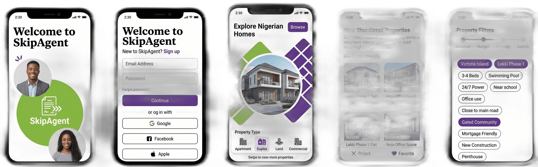 SkipAgent feature phones